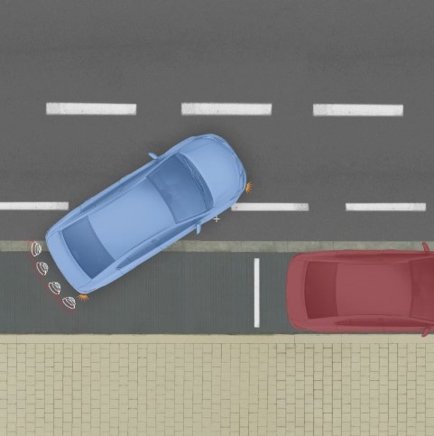 Park Destek Sistemi- 4 Sensör Buzzer İkazlı