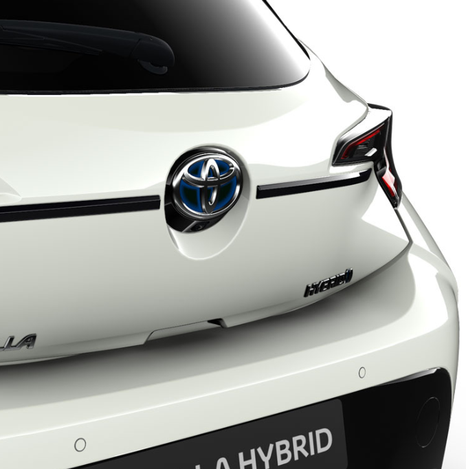 Bagaj Kapak Kromajı, Siyah