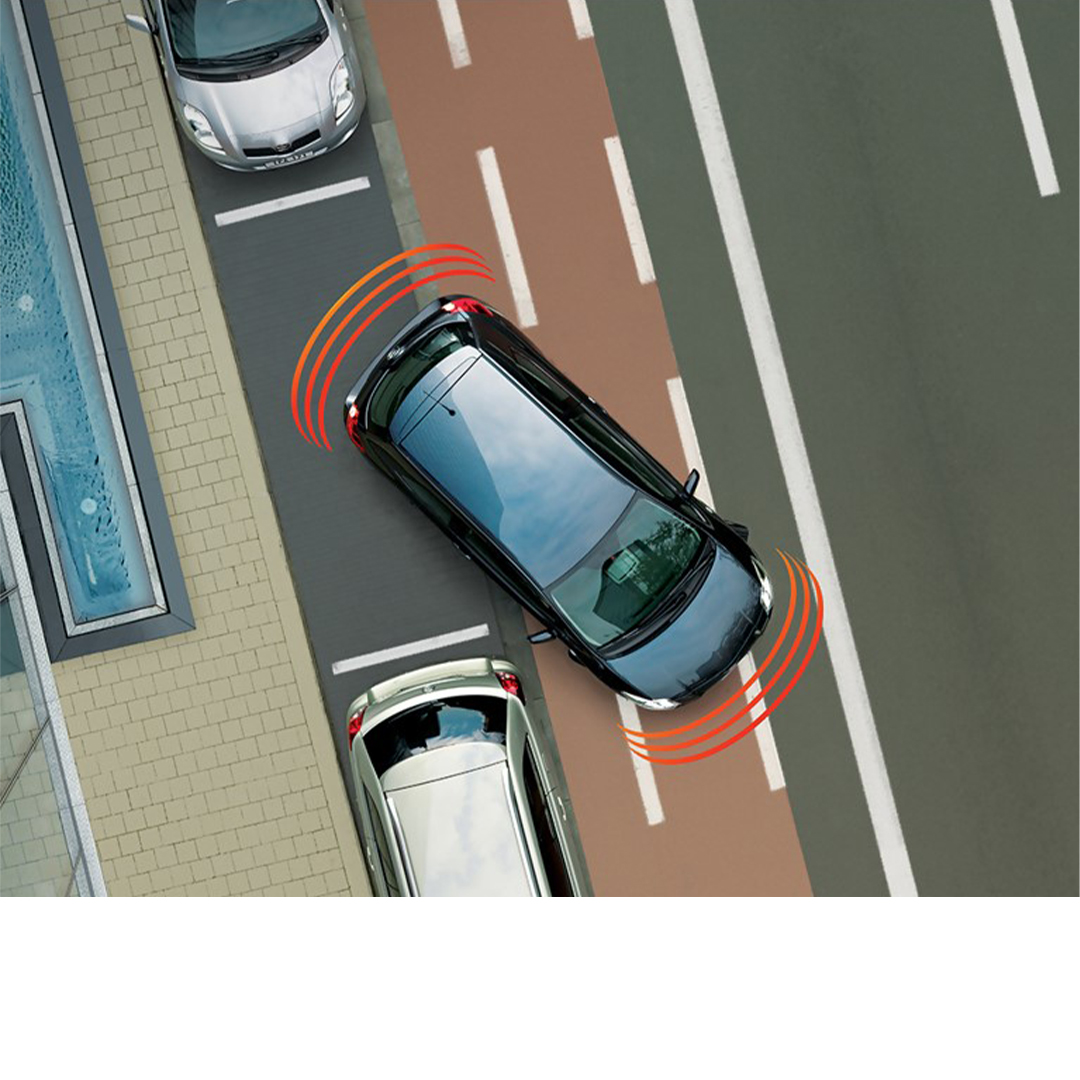 Park Sensörü Kiti LCD (Ön - Arka)